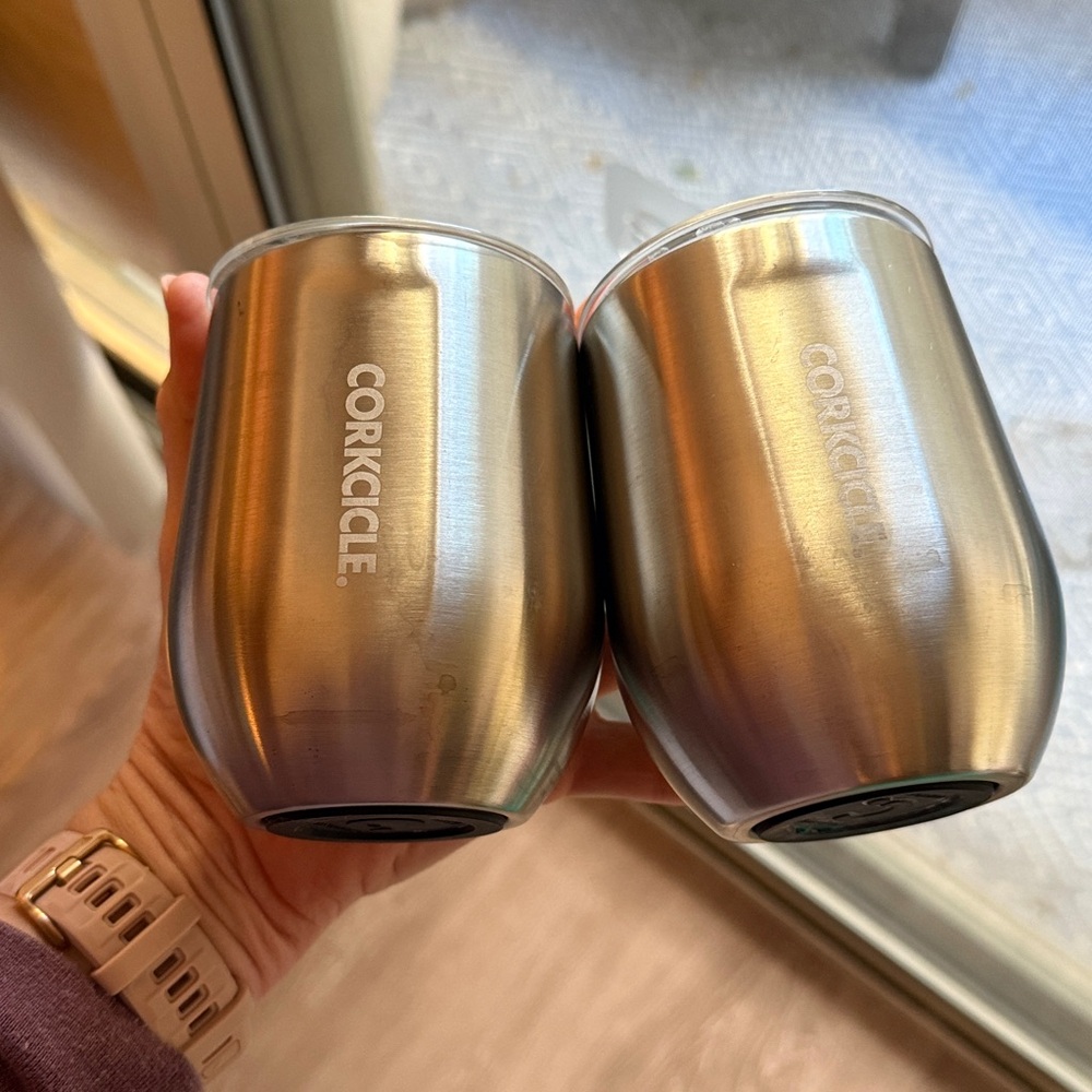 Corksicle Stainless Steel Insulated Wine Tumblers